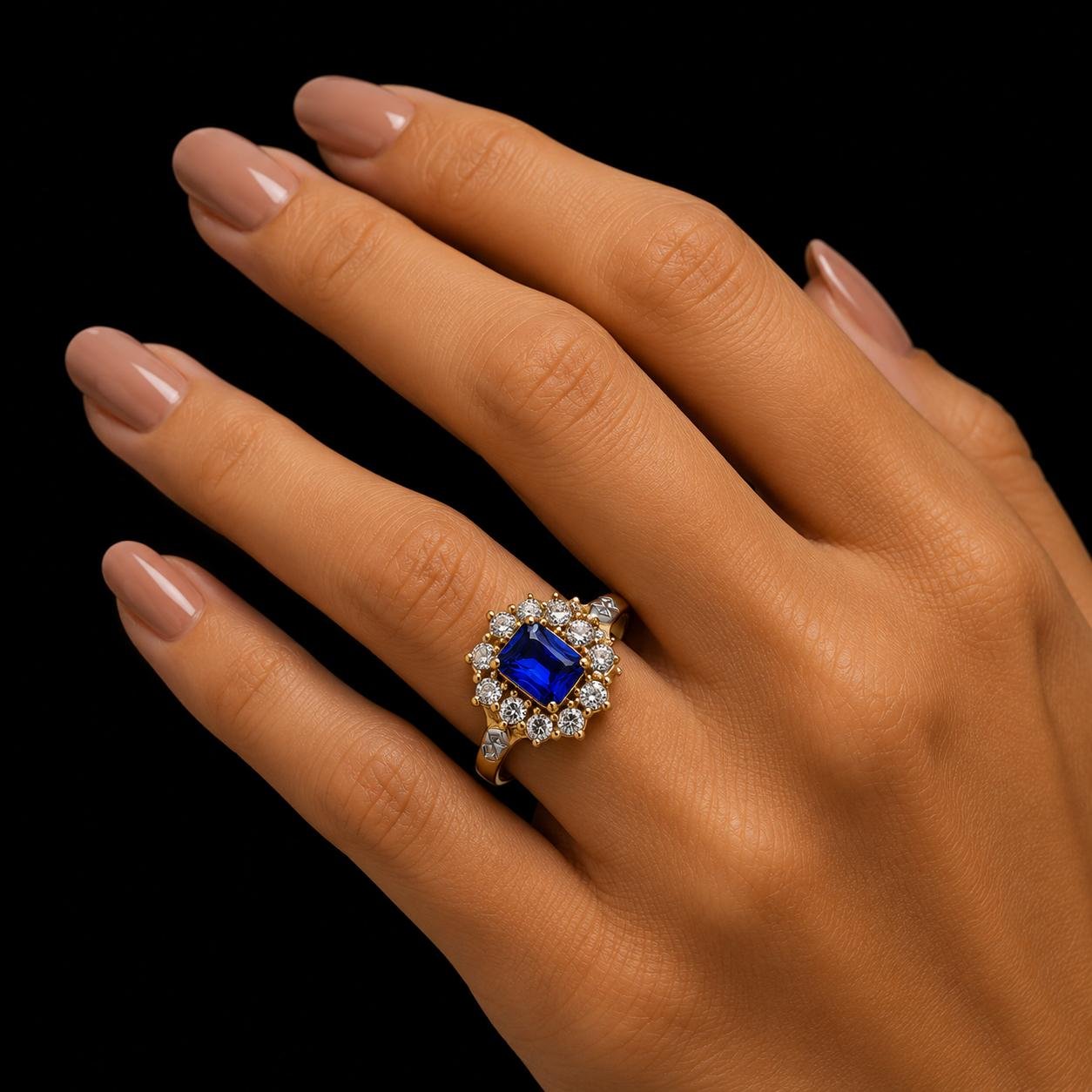 Anel de Formatura A137 em Ouro 18K Feminino - Imagem 2