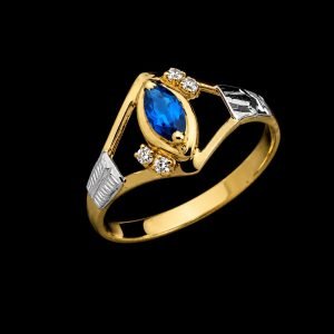 Anel de Formatura A46 em Ouro 18K Feminino