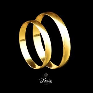 Par de Alianças Classic Ouro 10k 3MM